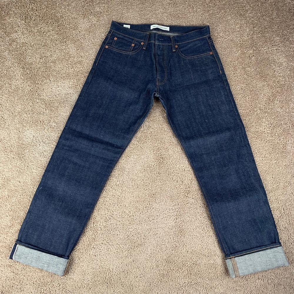 gap kaihara selvedge straight cut 30X32